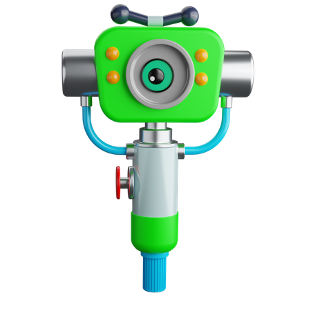 Ophthalmoscope  3D Icon