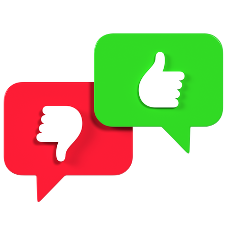 Opinião  3D Icon