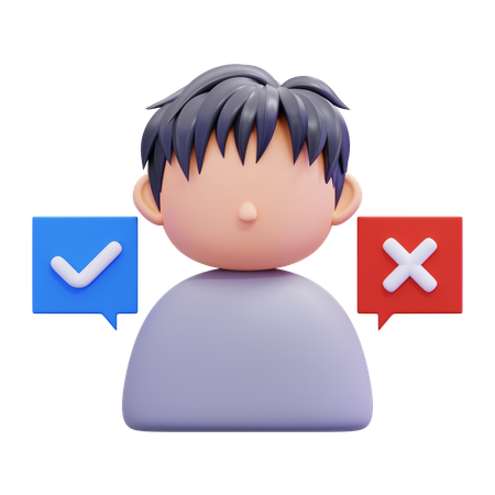 Opinion  3D Icon