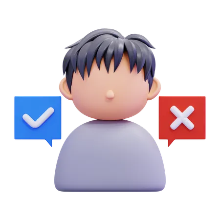 Opinion  3D Icon