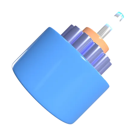 This Is Optical Fiber 3 D Render Illustration Icon It Comes As A High Resolution PNG File Isolated On A Transparent Background The Available 3 D Model File Formats Include BLEND OBJ FBX And GLTF 3D Icon