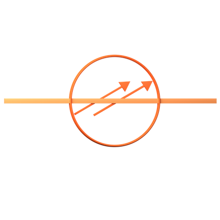 Optical Fibre Cable  3D Icon