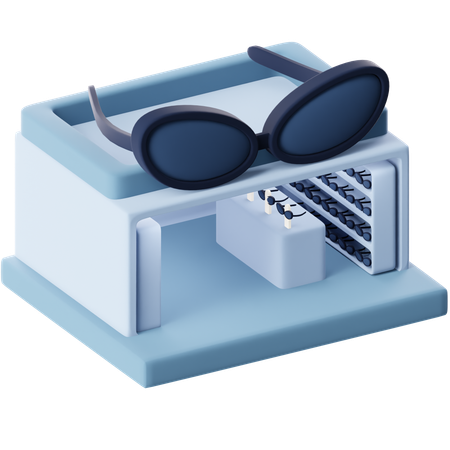Optical Shop  3D Icon