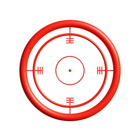 Optical Sight  3D Icon