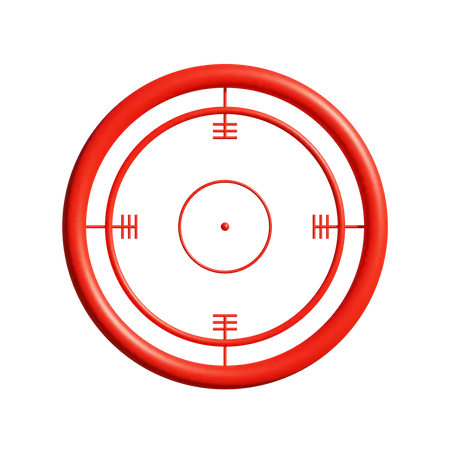 Optical Sight  3D Icon