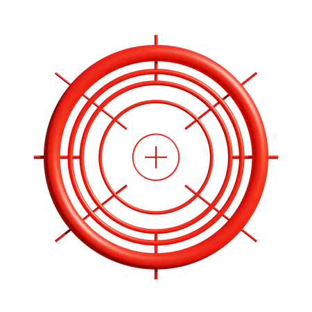 Optical Sight  3D Icon