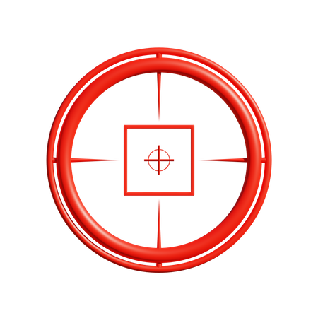 Optical Sight  3D Icon