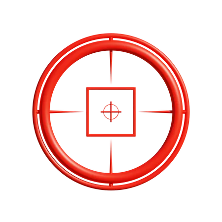 Optical Sight  3D Icon