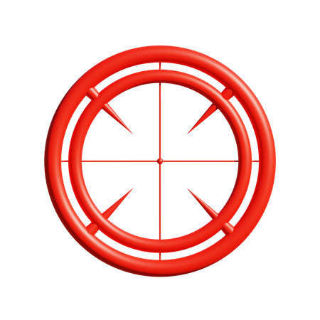 Optical Sight  3D Icon