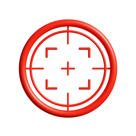 Optical Sight  3D Icon