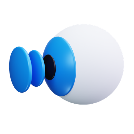 Optics  3D Icon