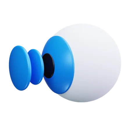 Optics  3D Icon