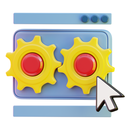 Optimisation  3D Icon