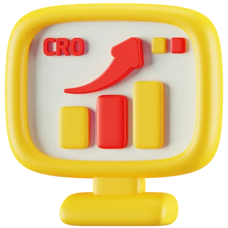 Optimisation du taux de conversion  3D Icon