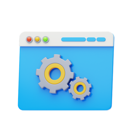 Optimisation Web  3D Icon