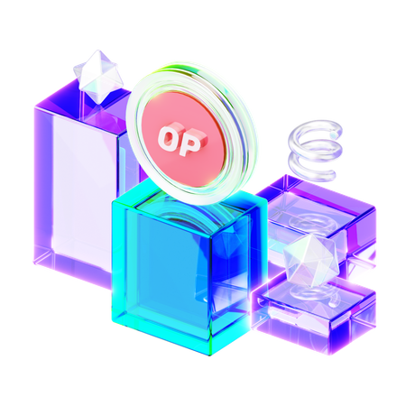 Optimish  3D Icon