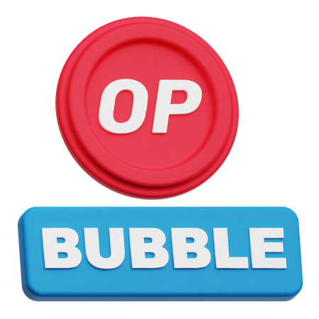 Optimism Bubble  3D Icon