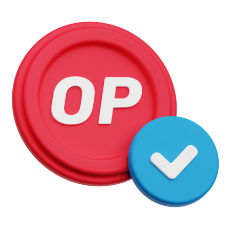 Optimism Check  3D Icon