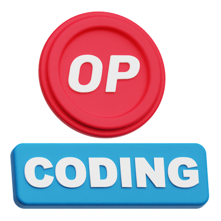 Optimism Coding  3D Icon