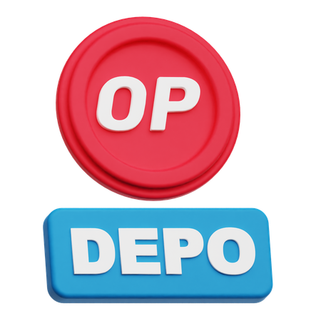 Optimism Depo  3D Icon