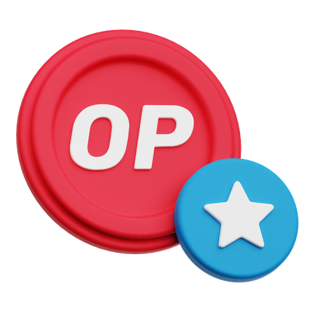 Optimism Favorite  3D Icon