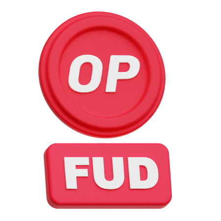 Optimism Fud  3D Icon