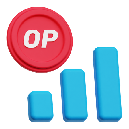 Optimism Growth  3D Icon