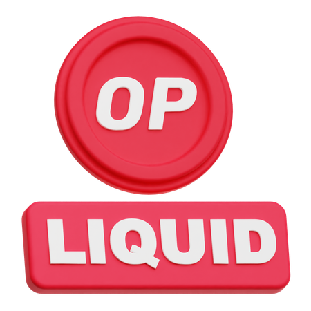 Optimism Liquid  3D Icon