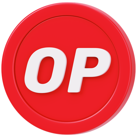 Optimism Op  3D Icon