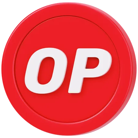 Optimism Op  3D Icon