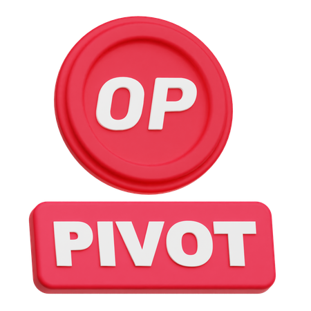 Optimism Pivot  3D Icon