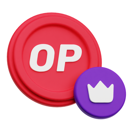 Optimism Premium  3D Icon