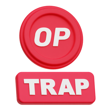 Optimism Trap  3D Icon