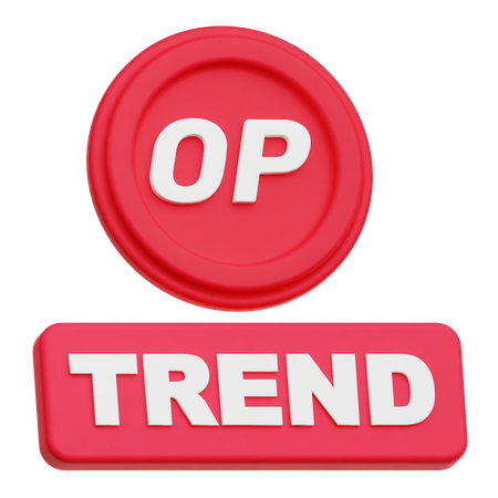 Optimism Trend  3D Icon