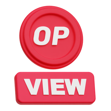 Optimism View  3D Icon