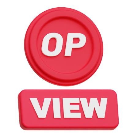 Optimism View  3D Icon