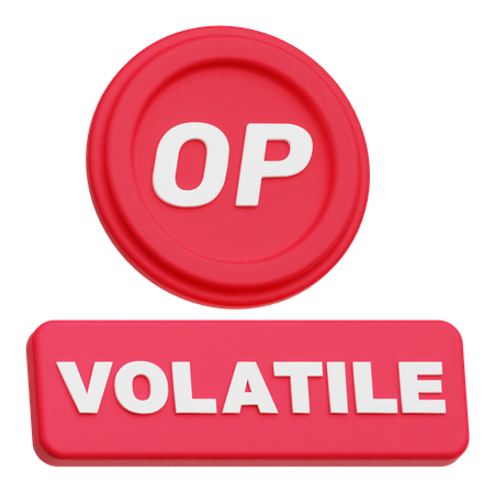 Optimism Volatile  3D Icon