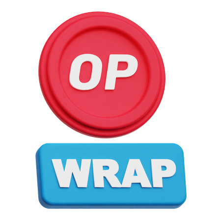 Optimism Wrap  3D Icon
