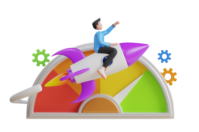 Optimización SEO  3D Icon