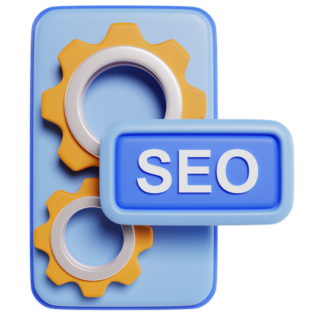 Optimización seo web  3D Icon