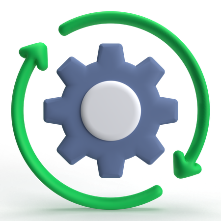 Optimization  3D Icon