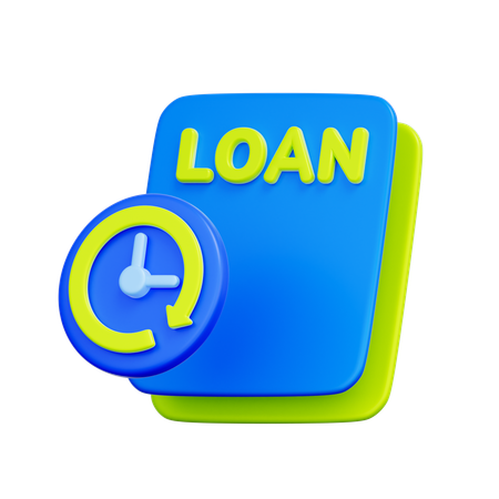 Option de refinancement de prêt  3D Icon
