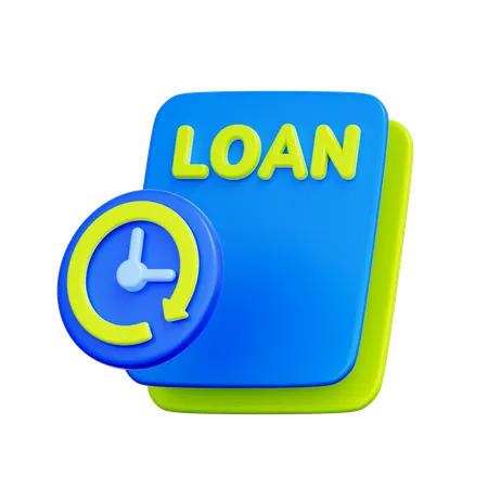 Option de refinancement de prêt  3D Icon