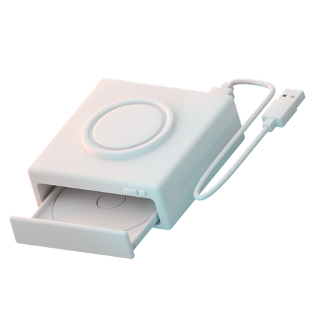 Optisches Laufwerk  3D Icon