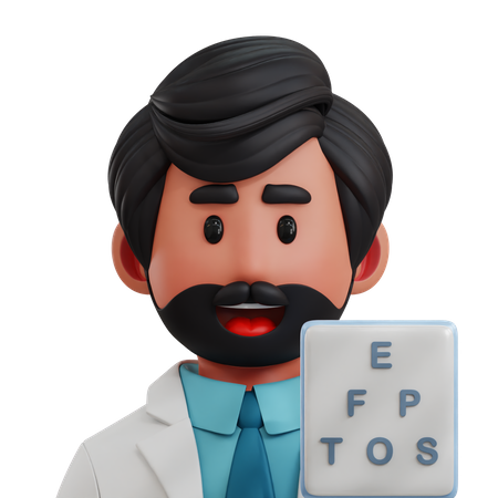 Optometrist  3D Icon