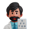ophthalmologist emoji 3d