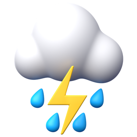 Orage  3D Icon