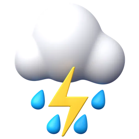 Orage  3D Icon