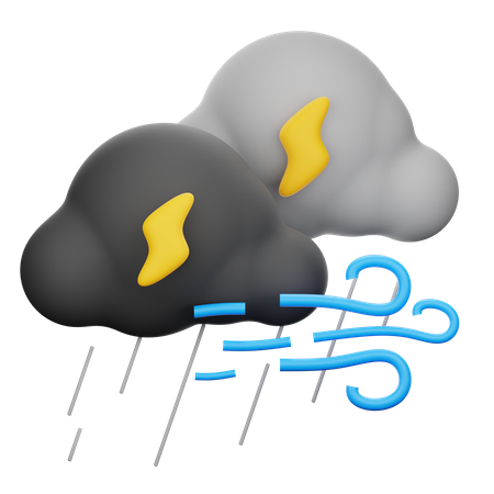 Orage  3D Icon