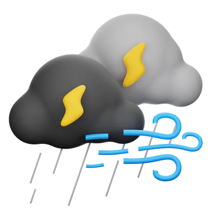 Orage  3D Icon